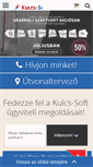 Mobile Screenshot of kulcs-soft.hu